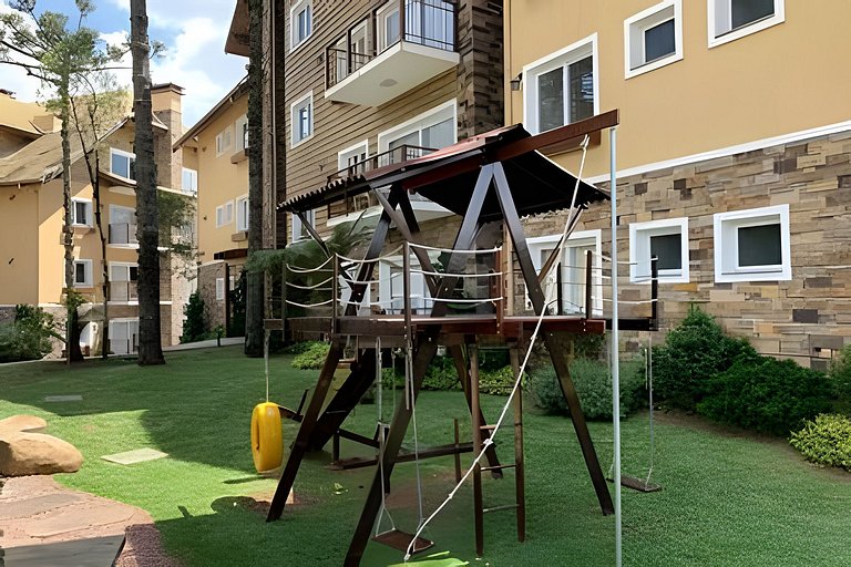 206/2 apto luxo com piscina aquecida