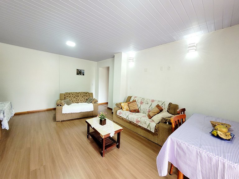 Casa vista das colinas